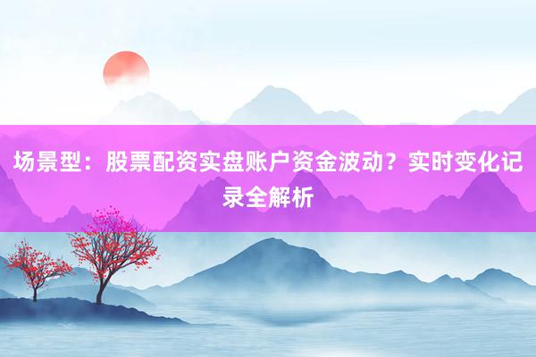 场景型：股票配资实盘账户资金波动？实时变化记录全解析